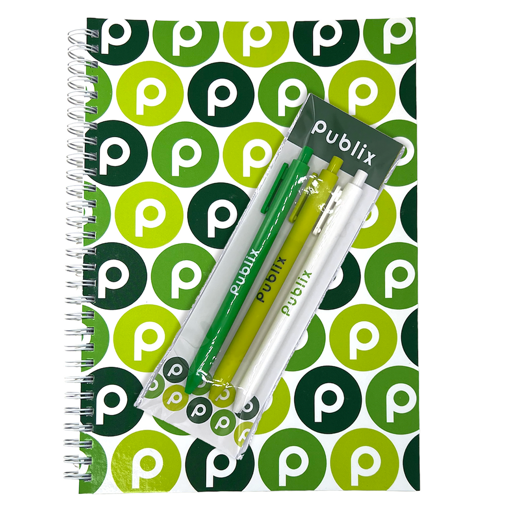 Jotter 3-Pack Pens & SlimLine Notebook Set