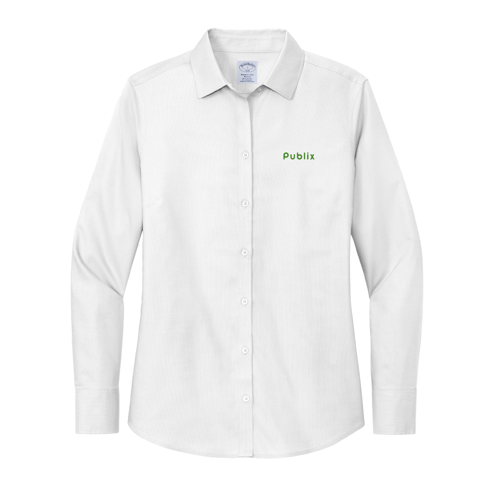 Brooks Brothers® Women's Wrinkle-Free Stretch Nailhead Shirt – Publix Company Store by Partner Marketing Group Brooks Brothers® Women's Wrinkle-Free Stretch Nailhead Shirt – Publix Company Store by Partner Marketing Group