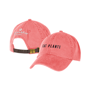 Eat Plants Cap - Coral Hat