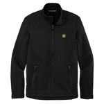Port Authority® Men's Grid Fleece Jacket - Black