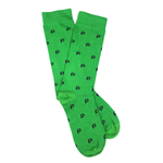 Classic Dress Socks "P" - Kiwi