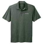 Port Authority® Shadow Stripe Men's Polo - Deep Forest Green