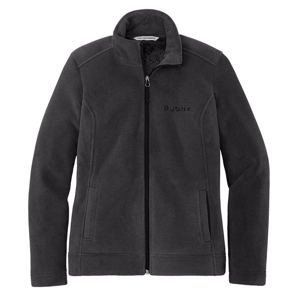 Port Authority® Ladies' Ultra Warm Brushed Fleece Jacket – Publix Company  Store by Partner Marketing Group