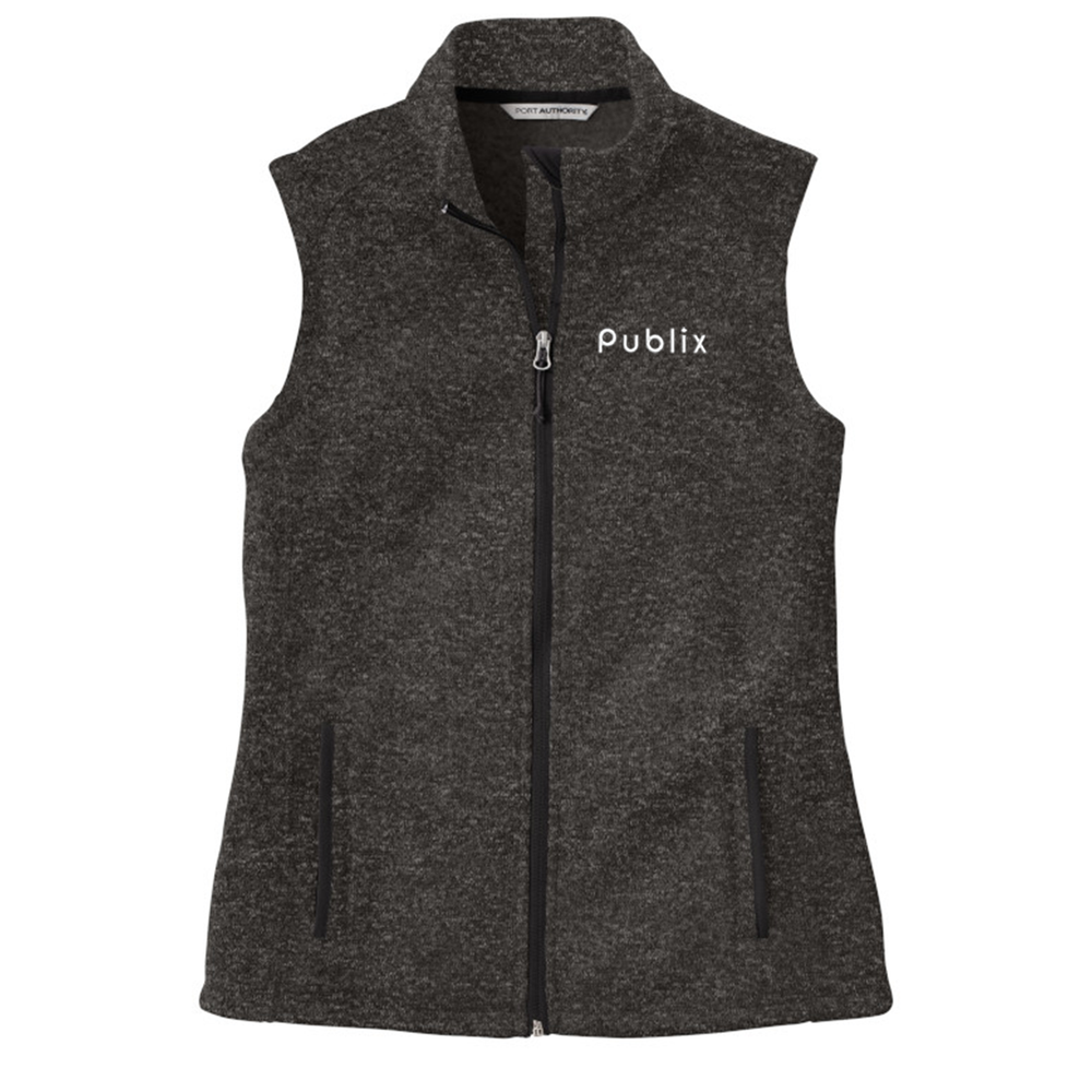 Port Authority Ladies Sweater Fleece Vest