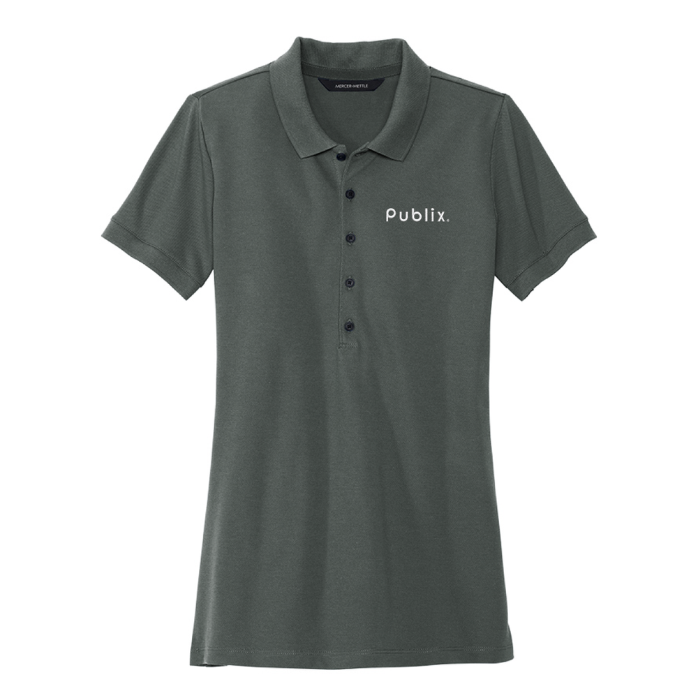 MERCER+METTLE™ Women’s Stretch Heavyweight Pique Polo