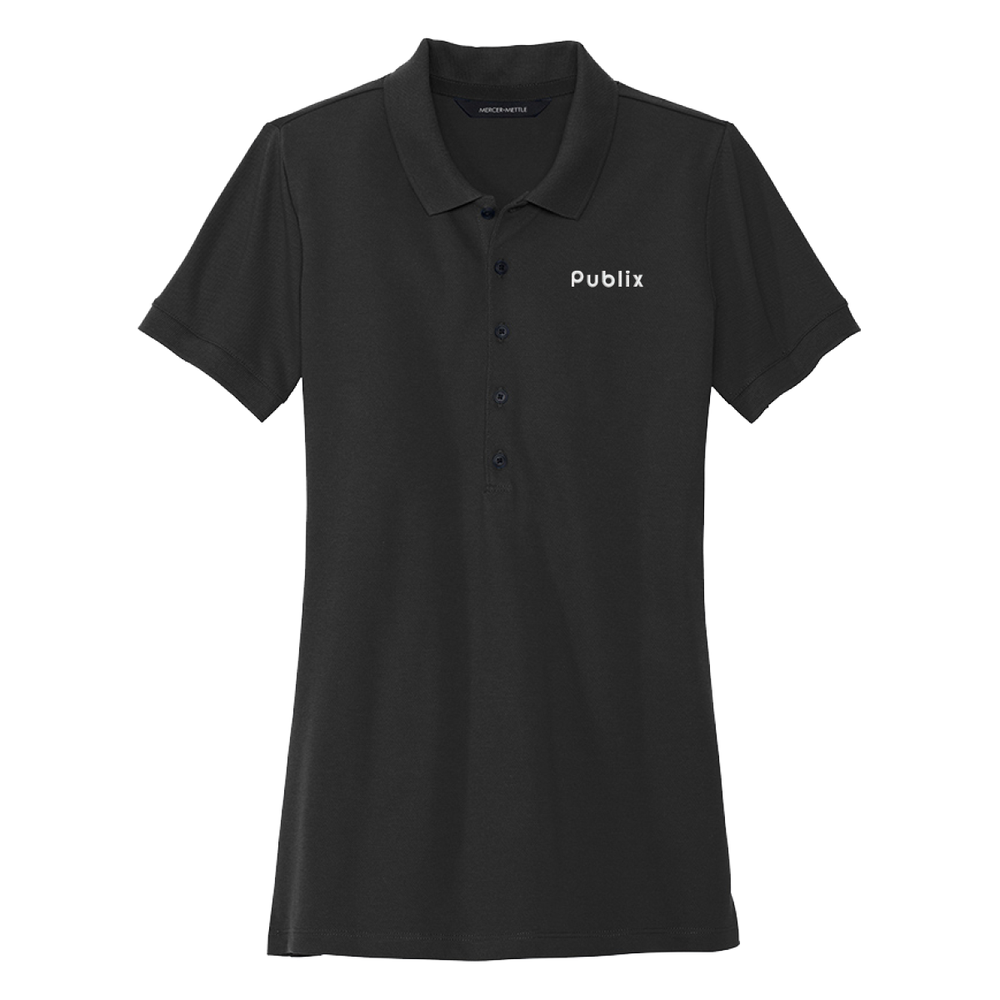MERCER+METTLE™ Women’s Stretch Heavyweight Pique Polo