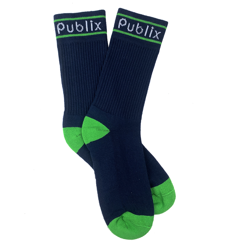 Classic Publix Monogram Dress Sock
