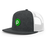 Richardson 511 Wool Blend Flatbill Trucker Cap - Brandmark Patch