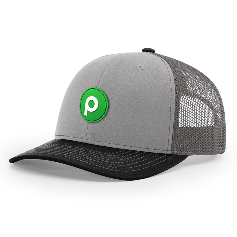 Richardson 112 Grey/Charcoal/Black Trucker Cap – Publix Company
