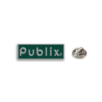 Publix Green Nickel Plated Lapel Pin