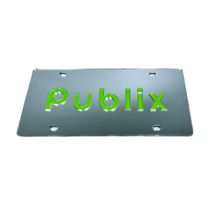 Deluxe Acrylic License Plate