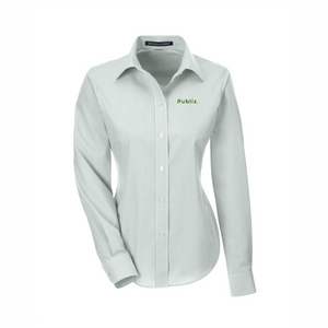 Devon & Jones Crown Woven Collection® Ladies' Banker Stripe