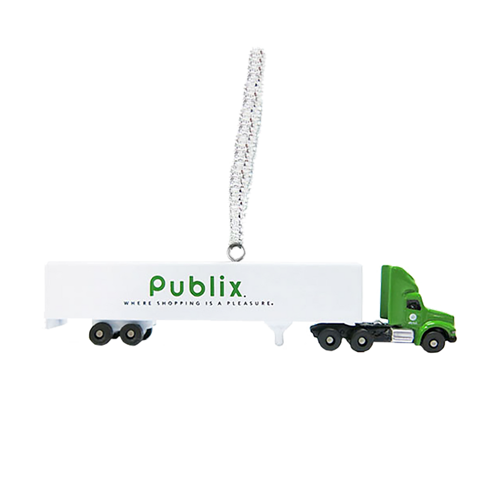 Publix Truck Holiday Ornament